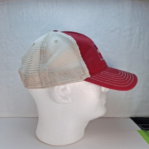 Oklahoma University Sooners Trucker Hat Cap Mesh Back Snapback - Picture 5 of 7